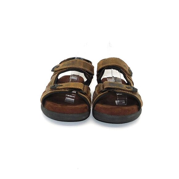 Appalachian Trial "Baxter" Brown Leather Sandal - Picture 5 of 13